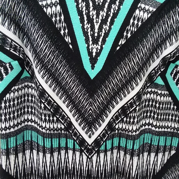 Bisou Bisou by Michele Bohbot Aztec Geometric Dress - Picture 2 of 5